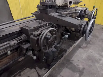 #2A WARNER & SWASEY MODEL #M-3470 TURRET LATHE WITH CROSS SLIDING TURRET, 4.75" HOLE: YOBRO #24548