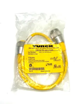 Used TURCK MINIFAST DOUBLE ENDED ACTUATOR/SENSOR CORDSET Cable & Wire | Maverick Industrial Sales #1103695