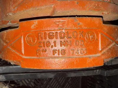 4" TO 10" VICTAULIC & RIGIDLOK PIPE COUPLINGS: YOBRO #24414
