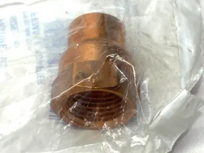 New | in-Stock EPC Copper Female Adapter 3/8" Sweat x 3/8" FNPT, 30120 LOT OF 4 Plumbing Equipment Michigan US | Maverick Industrial Sales #1390681