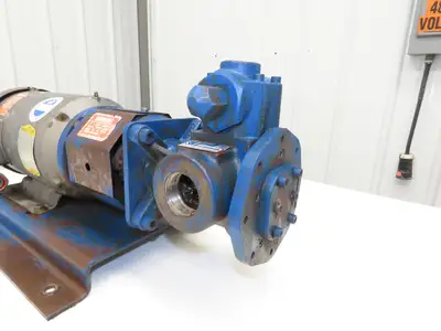 Gorman Rupp GHC1 1/2GF3-B0003 Positive Displacement Gear Pump 1.5"NPT 15GPM 2Hp