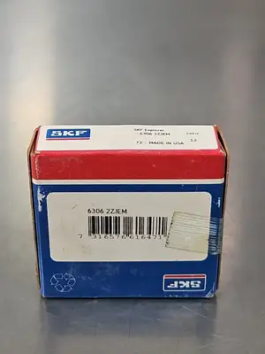 SKF 6306 2ZJEM Deep Groove Ball Bearing, Round Bore Loc6C5