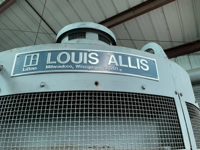 1,000 kW Hydro-Electric Generating System; MFG 1985 by Teledyne / Louis-Allis