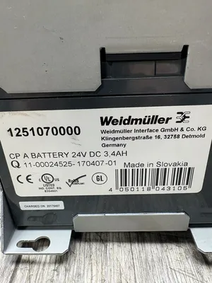 WEIDMULLER 1251070000 Electrical/PLC/Automation | ESS Industrial Equipment Sales (8)