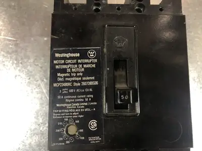 USED WESTINGHOUSE MCP23480RC