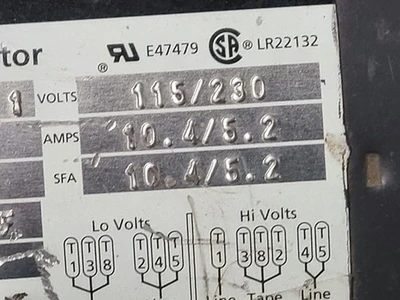 USED Dayton DAYTON General 5K262V