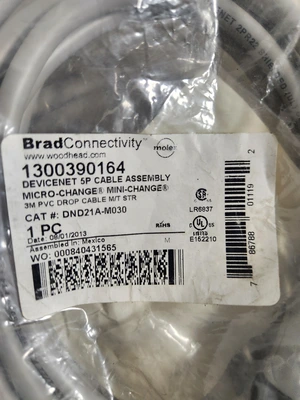 NEW 2013 BRAD CONNECTIVITY DND21A-M030