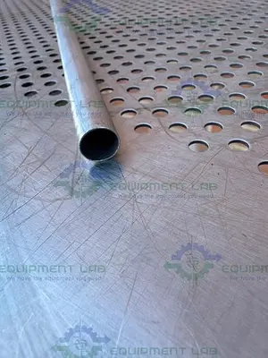 USED CHEMGLASS STAINLESS STEEL TEMPERATURE SENSOR TUBE 50 X 13 MM