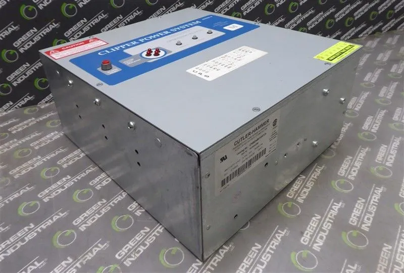 Cutler Hammer CPSMX480YSRTCA Clipper Series IV Surge Protection Device Used
