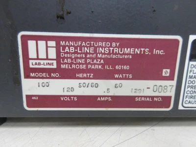 Used LAB-LINE _UNKNOWN_ Clinical Laboratory - Other | OCO Industrial #1712837