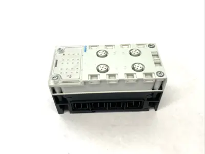 USED FESTO MANIFOLD BLOCK 195704 W/ CPX-GE-EV INTERLINK BLOCK