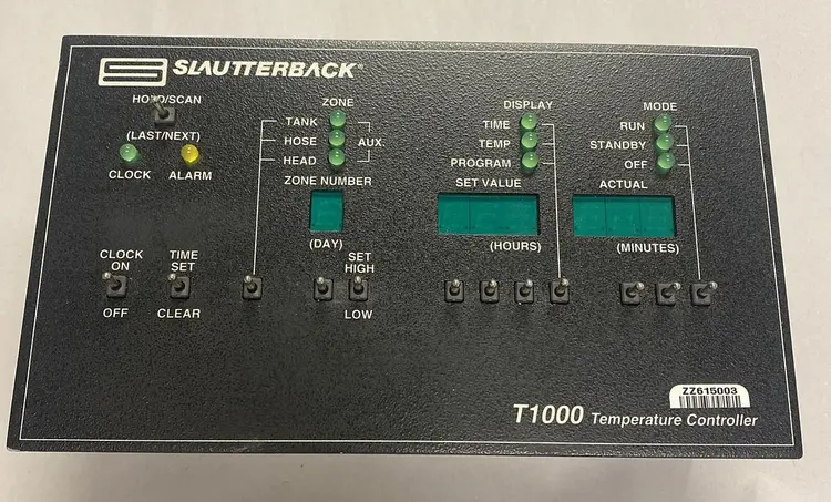 Used SLAUTTERBACK T1000 Industrial Controls | Surplus Asset Holdings #1216694