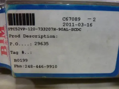 USED BTM CORP STC52VP-120-733207H-90AL-SCDC