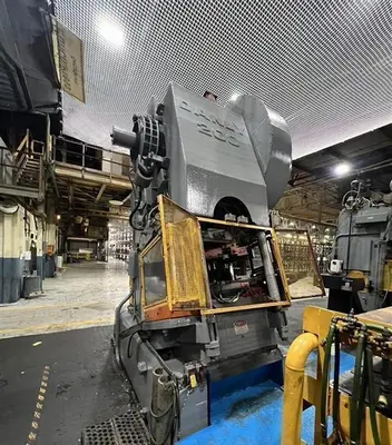 200 Ton Danly Model 200 Backgeared OBI Press