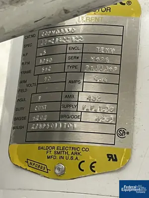 USED Walker 250 Liter Walker Reactor, 316L S/S, 45/150#