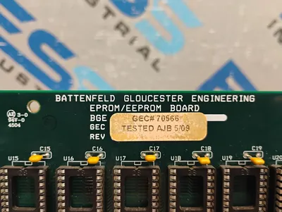 BATTENFELD-GLOUCESTER D40074301 Electrical/PLC/Automation | ESS Industrial Equipment Sales (3)