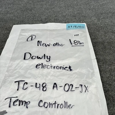New | in-Stock DOWTY ELECTRONICS TC-48-A02-JX Temperature Controls California US | Davliegogo LLC #1705369