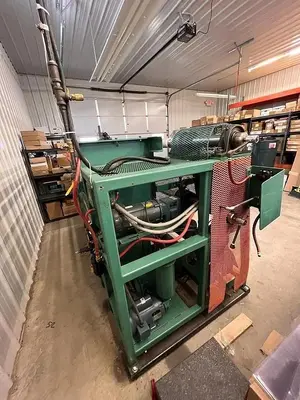 60" WIDE VOORWOOD DUPLEX SLITTER REWINDER MODEL S60-18/187