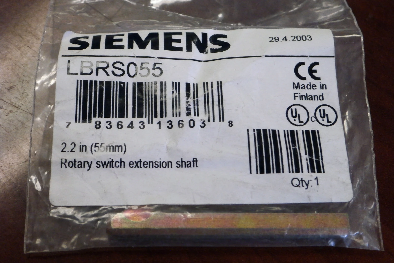 NEW SIEMENS LBRS055