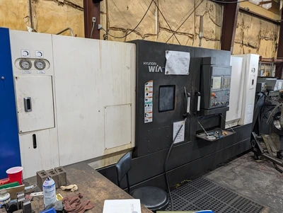 2018 HYUNDAI WIA L300LMC Multi-Axis CNC Lathes | Toolquip, Inc. (4)