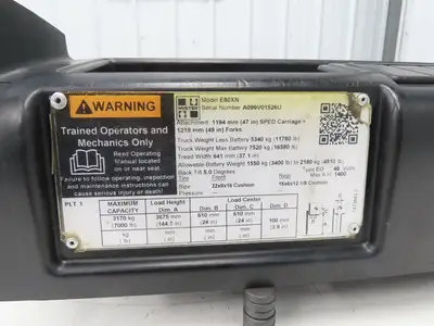 Hyster E80XN Forklift Dash Plastic Shroud Cover With Cupholders