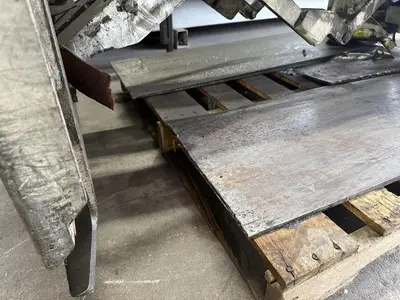 LOT OF (3) CASCADE 4,500 LB. SLIP-SHEET PUSH/PULL FORK-CARRIAGE ATTACHMENTS