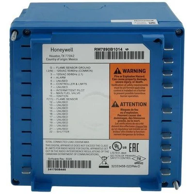 Honeywell RM7890B1014 Burner Control Unit [New]
