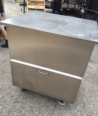 75-0223 Florida Stainless Fabrication Stainless Steel Marinating Vat