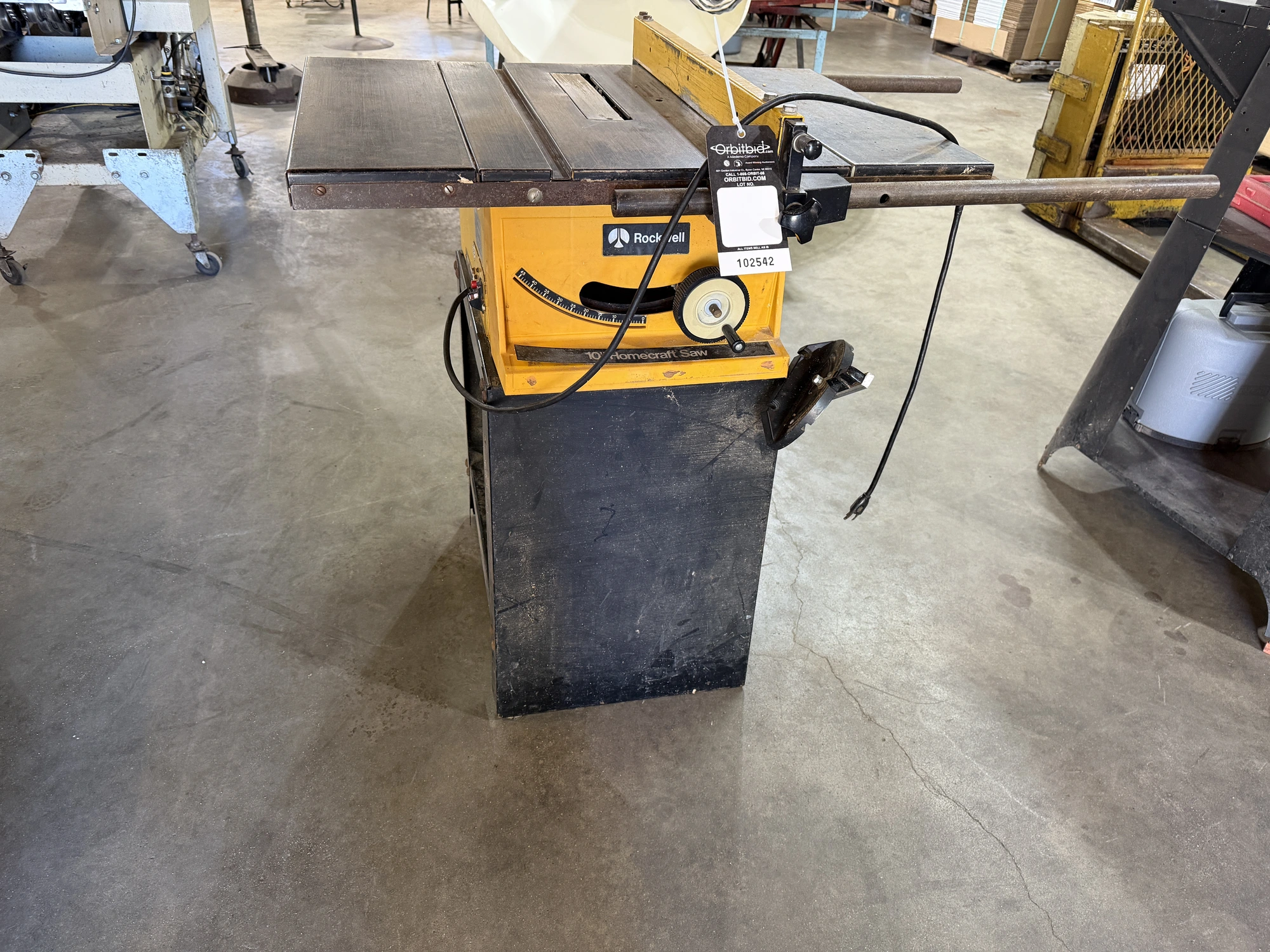 Used _UNKNOWN_ _UNKNOWN_ Woodworking Table Saws Michigan US | Miedema Asset Management Group #1287566