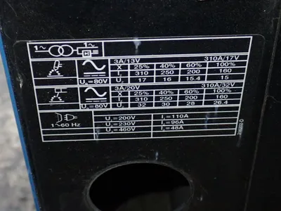 USED MILLER SYNCROWAVE 250 DX