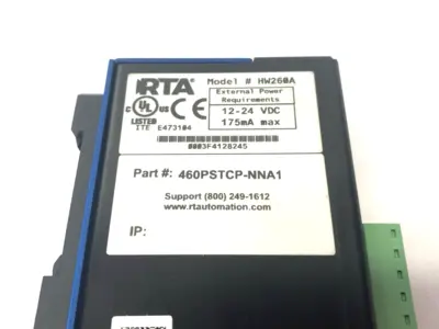 New | in-Stock Real Time Automation Ethernet TCP/IP to Profinet IO Controller Conn. Module HW260A PLC Ethernet Equipment Michigan US | Maverick Industrial Sales #1393327