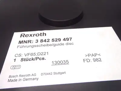 New | in-Stock Rexroth VarioFlow VF-65 Conveyor Guide Disc Führungsschebe Conveyor Parts Michigan US | Maverick Industrial Sales #1397430