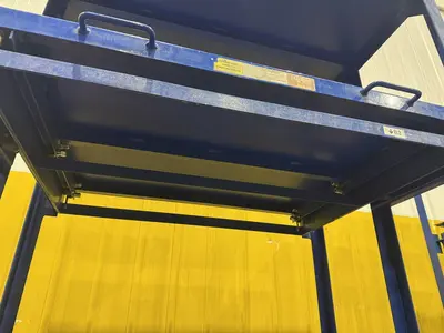 (4) 1,000 LB CAPACITY DIE RACKS W/ SLIDING SHELVES: YOBRO #24478
