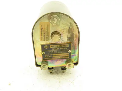 Allis-Chalmers 14-123-653 Hand Operated Rotary Switch 8 Terminal