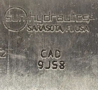 NEW SUN HYDRAULICS CAD 9JS8