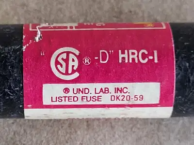 USED FUSETRON FRS-R-25