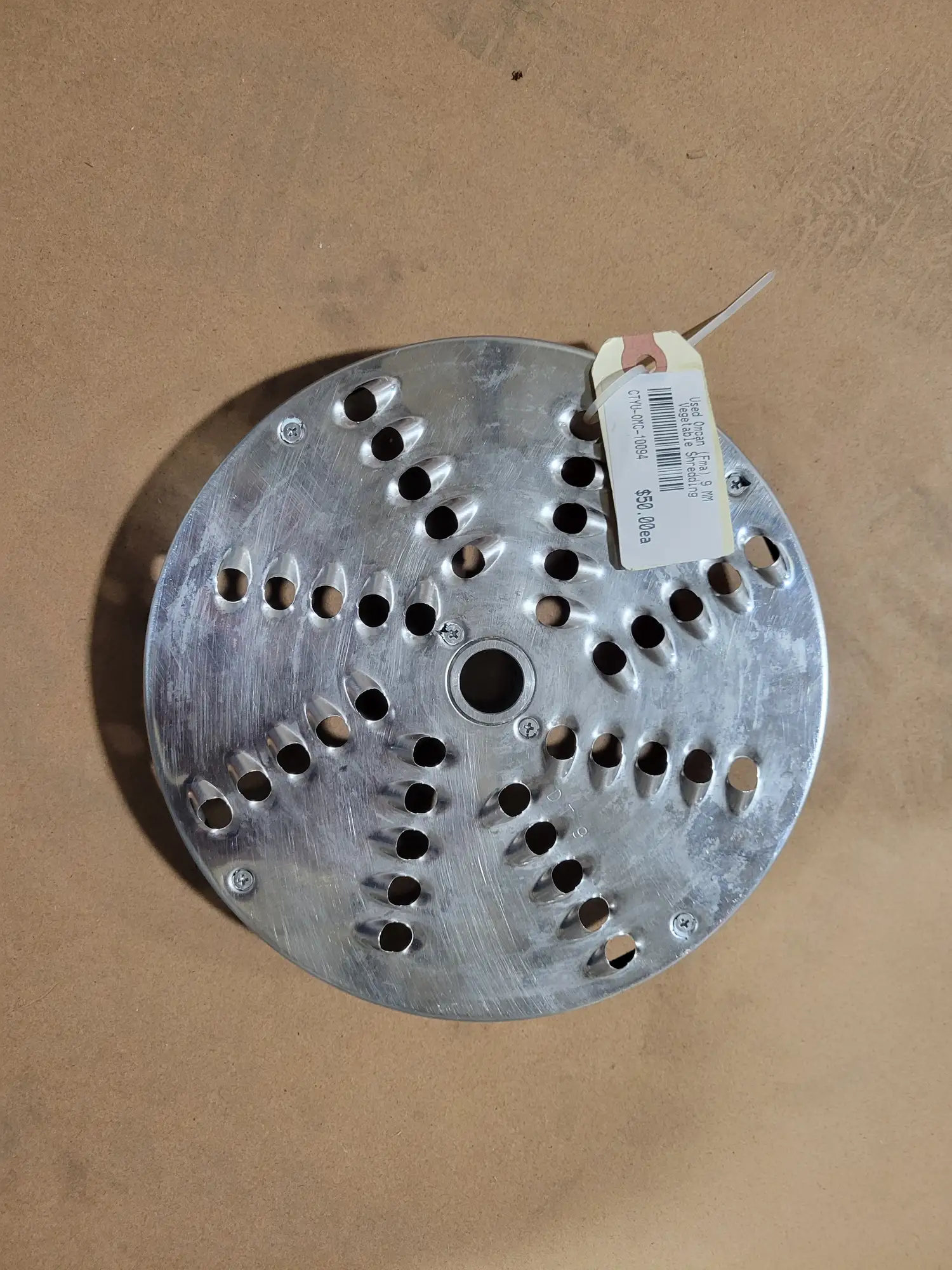 Used Omcan (Fma) 9 MM Vegetable Shredding
