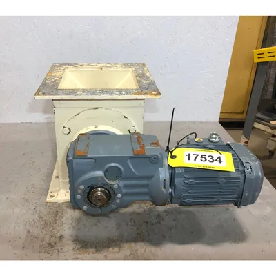 Used 10" Carbon Steel Rotary Valve Feeder