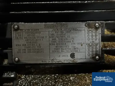USED Littleford 42 Cu Ft Littleford Mixer, Model FKM 1200E, S/S