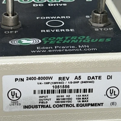 NEW Control Techniques 2400-8000W