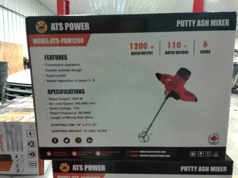 Putty Ash Mixer