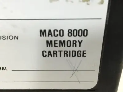 USED BARBER COLMAN MACO 8000