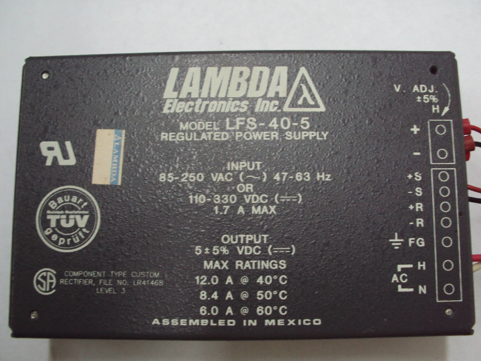 USED Lambda Model LFS-40-5