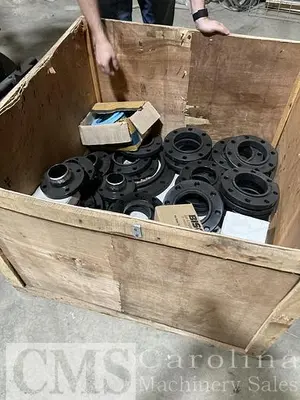 USED ATLANTIC DUST COLLECTION ASSORTED FLANGES