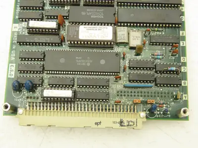 Mitsubishi Mazak CIN624A799G51A PCB Slot Rack Printed Circuit Board Card MC712B