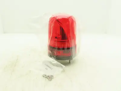 Patlite SKH-M1T-R Warning Light LED 118mm Red Rotating Beacon Alarm 12-24VDC