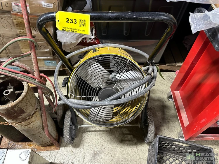 Used _UNKNOWN_ FOSTORIA PORTABLE ELECTRIC FAN HEATER FES-1520-3A Heaters Illinois US | Heath Industrial Auction Services #1549847