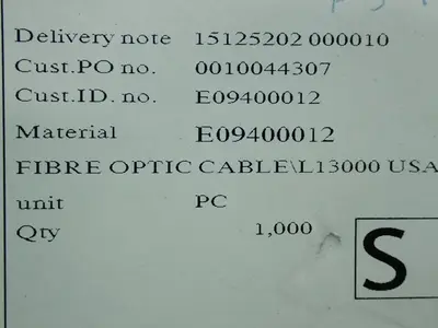 USED ITT CANNON E09400005