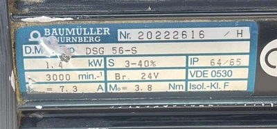 USED Baumüller Nurnberg 20222616/H