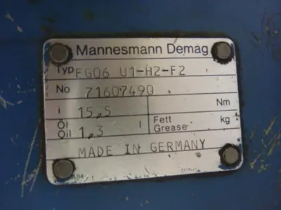 USED MANNESMANN DEMAG FG06 U1-H2-F2
